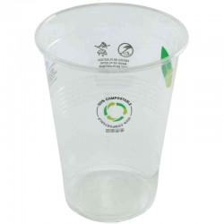 Vasos Biodegradables PLA Mini/Litrona Impresos 1.000ml (500 Uds)