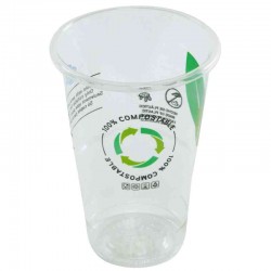 Vasos Biodegradables PLA Impresos 330ml (50 Uds)