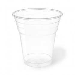 Vasos Biodegradables PLA Transparentes 200ml (50 Uds)