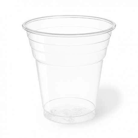 Vasos Biodegradables PLA Transparentes 200ml (50 Uds)