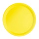 Platos Biodegradables de Cartón Amarillo 20,5cm (10 Uds)