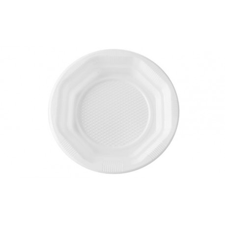 Platos de Plástico Desechables Pequeños Blancos - Comprar Baratos